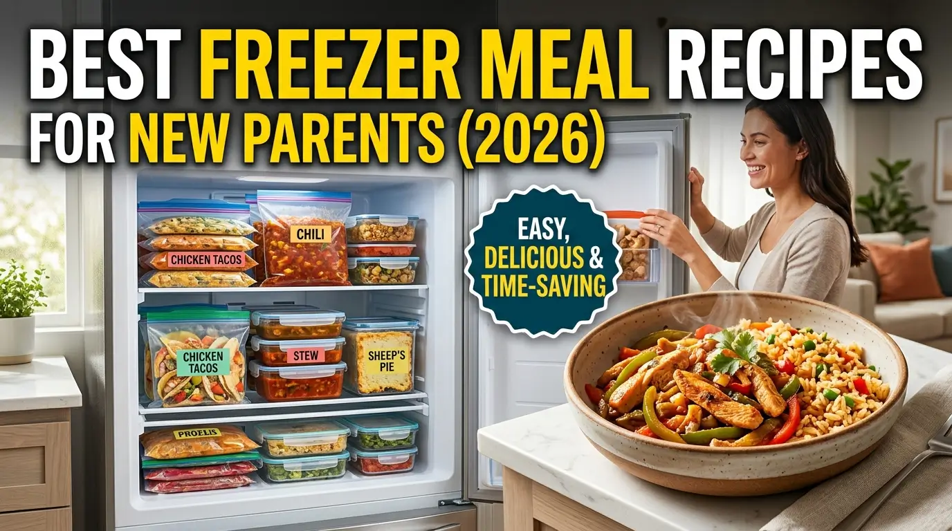 Best Freezer Meal Recipes for New Parents 2026