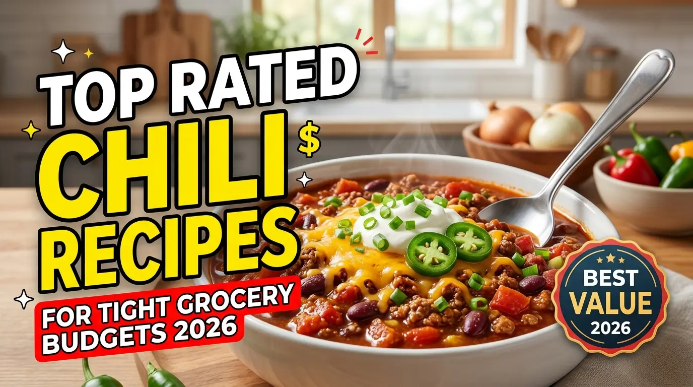 Top Rated Chili Recipes for Tight Grocery Budgets 2026
